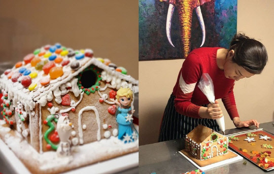 이하늬 과자집(사진=이하늬 인스타그램 캡처)